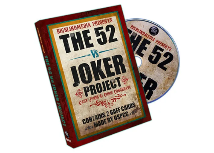 The 52 vs Joker Project by Gary Jones & Chris Congreaves - DVD