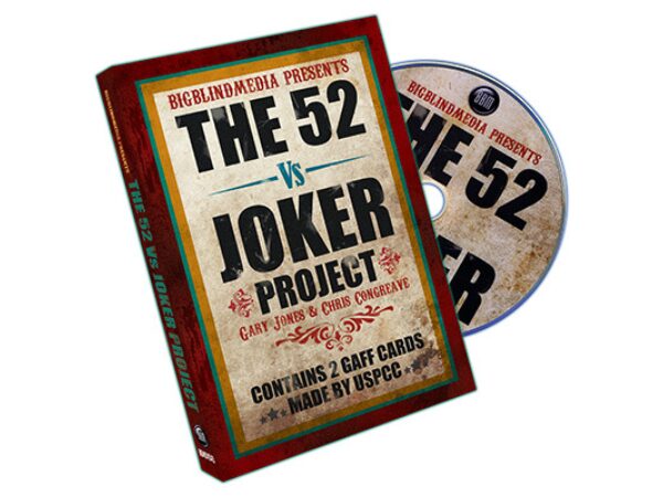 The 52 vs Joker Project by Gary Jones & Chris Congreaves - DVD