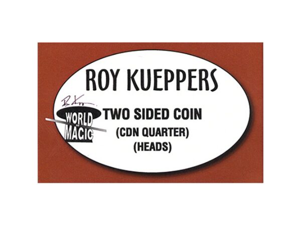Two sided Canadian Quarter - (Heads) - Trick