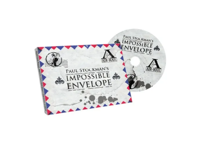 Impossible Envelope (Gimmick and DVD) by Paul Stockman and Alakazam Magic - DVD