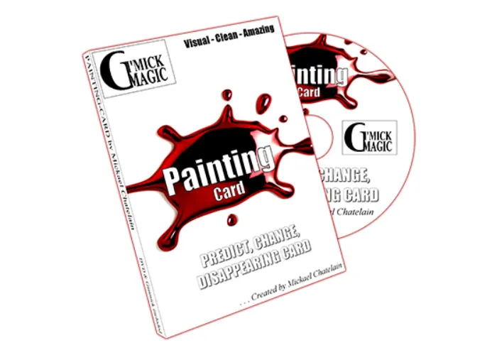 Painting (DVD and BLUE Back Gimmick) by Mickael Chatelain - DVD