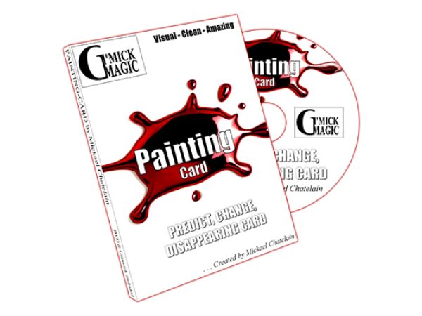 Painting (DVD and BLUE Back Gimmick) by Mickael Chatelain - DVD