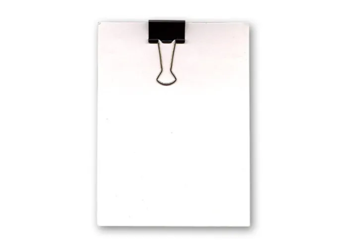 Clip Board (4 Inches X 5.5 Inches) by Uday - Trick