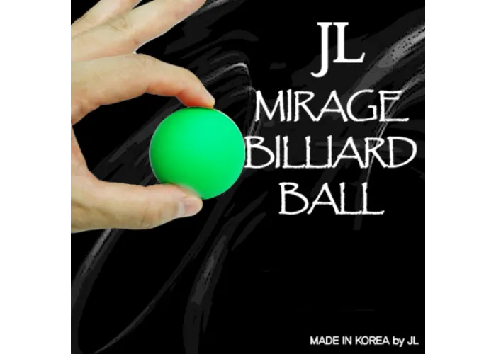 Mirage Billiard Balls by JL (GREEN, single ball only) - Trick
