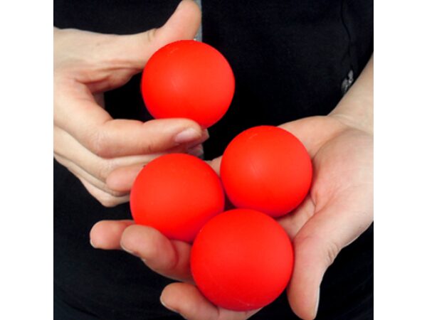 Mirage Billiard Balls by JL (RED, 3 Balls and Shell) - Trick
