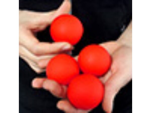 Mirage Billiard Balls by JL (RED, 3 Balls and Shell) - Trick