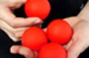 Mirage Billiard Balls by JL (RED, 3 Balls and Shell) - Trick – Image 3