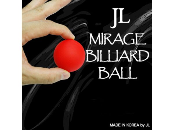 Mirage Billiard Balls by JL (RED, single ball only) - Trick