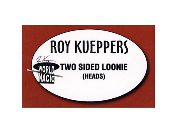Two sided Canadian Loonie - (Heads) - Trick
