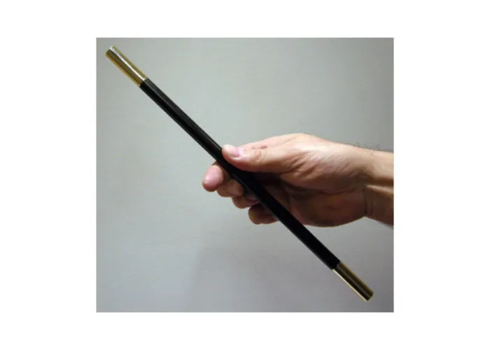 Magic Wand Brass Tips by Bazar de Magia - Trick