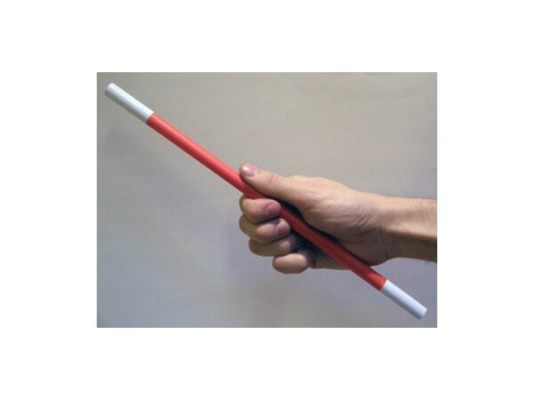 Magic Wand Red Body (White Tips) by Bazar De Magia - Trick