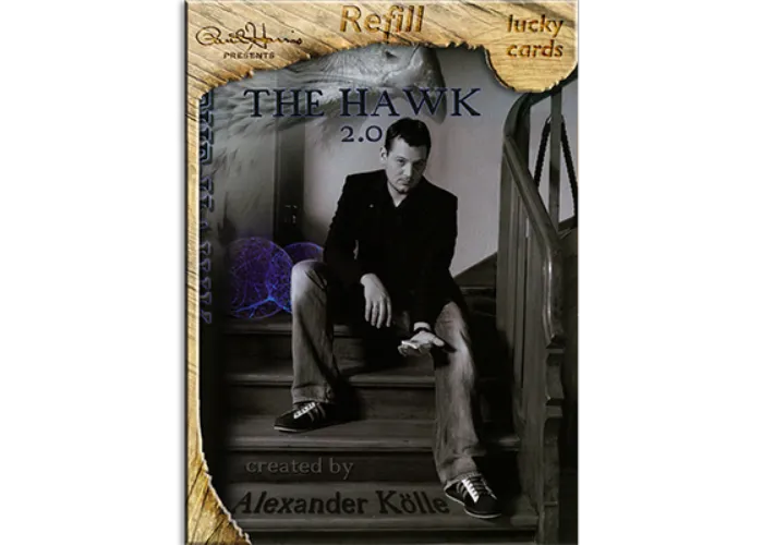 REFILL for Paul Harris Presents The Hawk 2.0 (2 Lucky Cards ONLY) - Trick