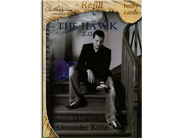 REFILL for Paul Harris Presents The Hawk 2.0 (2 Lucky Cards ONLY) - Trick
