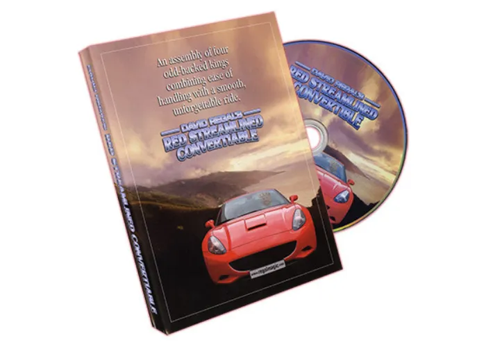 Red Streamlined Convertible by David Regal - DVD
