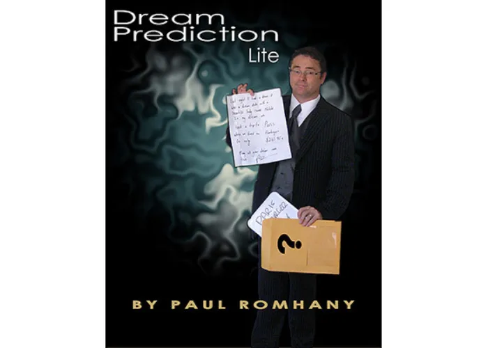 Dream Prediction Lite (Book, DVD, Props) by Paul Romhany - DVD