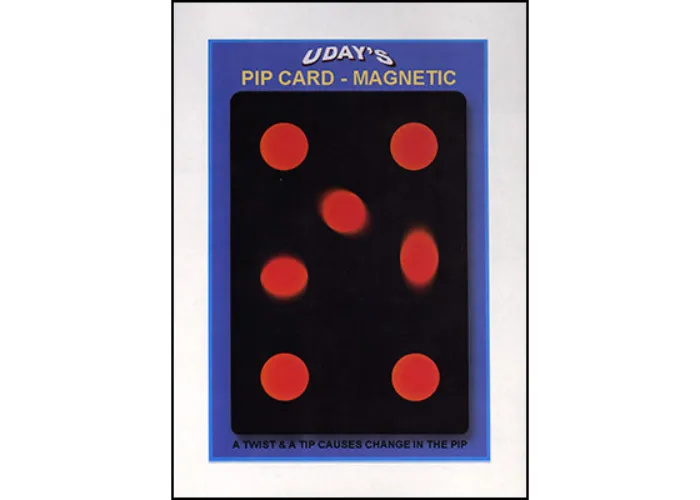 Pip Card (Magnetic) by Uday's Magic World - Trick