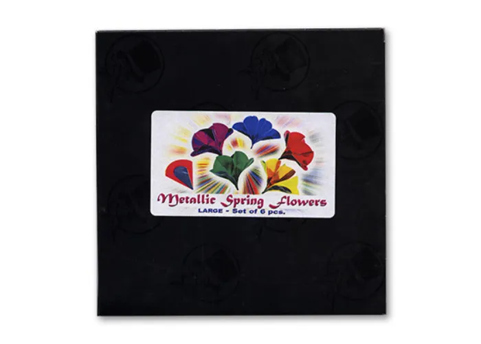 Metallic Spring Flowers (Large, 6 piece set) by Vincenzo Di Fatta - Tricks