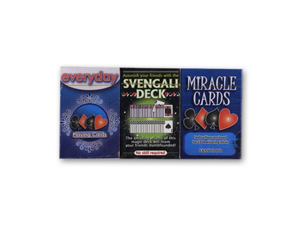 Trio Decks - 3decks (Svengali, Stripper, Everyday) by Vincenzo Di Fatta - Tricks