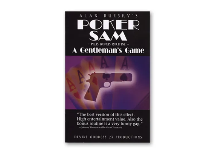 Poker Sam by Alan Bursky - Book