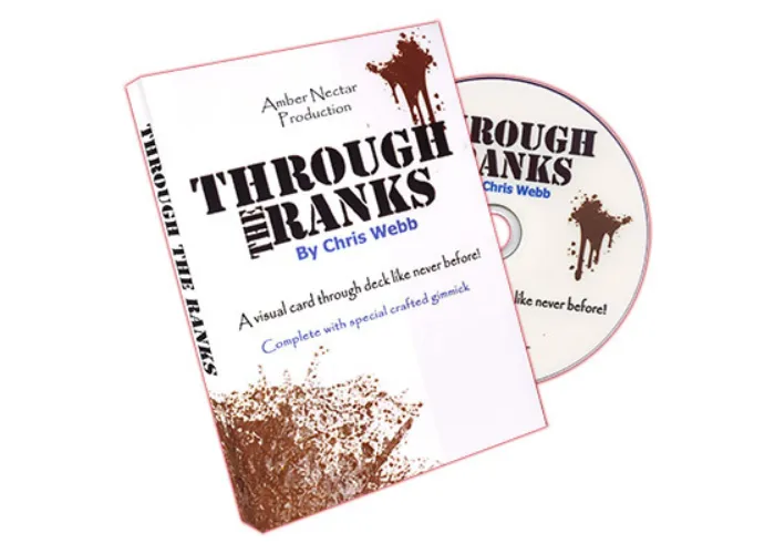 Through The Ranks (Red Back With DVD) by Chris Webb - DVD