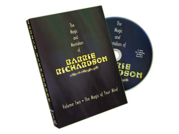 Magic and Mentalism of Barrie Richardson Vol 2 by Barrie Richardson and L&L - DVD
