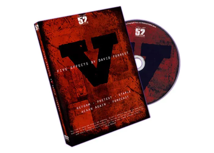 V: Five Effects by  David Forrest - DVD