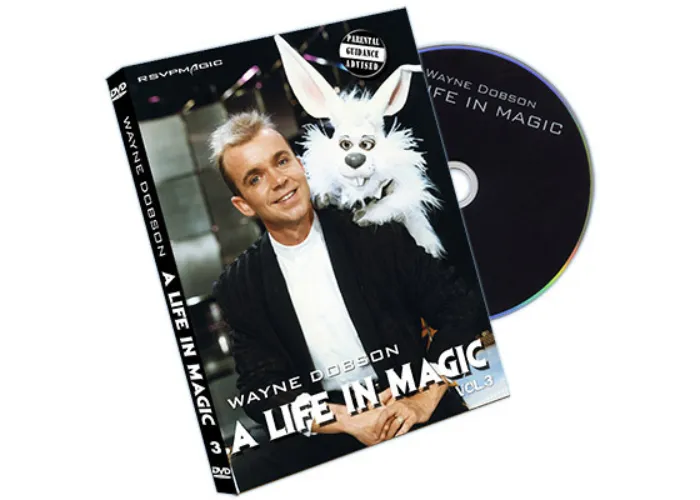 A Life In Magic - From Then Until Now Vol.3 by Wayne Dobson and RSVP Magic - DVD
