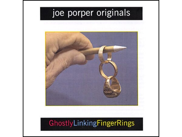 Ghostly Linking Finger Rings by Joe Porper - Trick