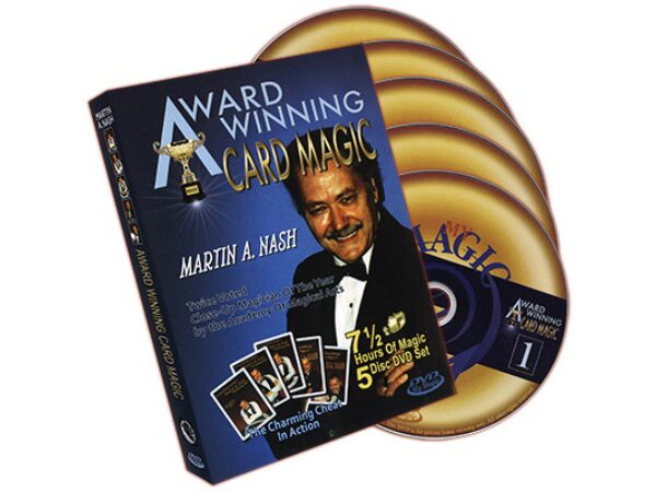 Award Winning Card Magic (5 DVD Set) by Martin Nash - DVD
