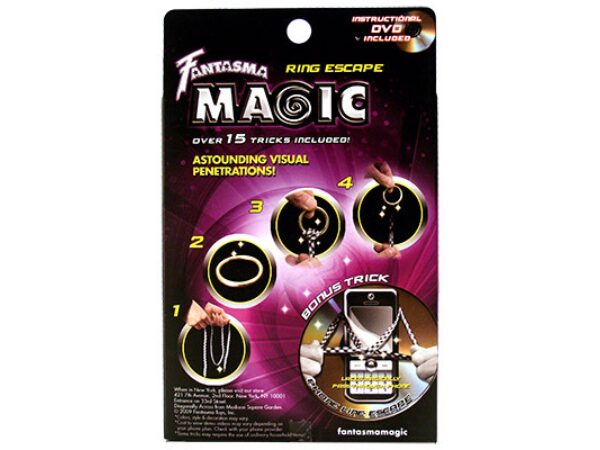 Ring Escape by Magick Balay and Fantasma Magic - DVD