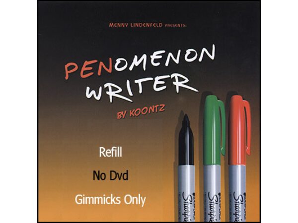 REFILL PENomenon Writer (Gimmicks Only, NO DVD Green) by Menny Lindenfeld and Koontz  - Trick