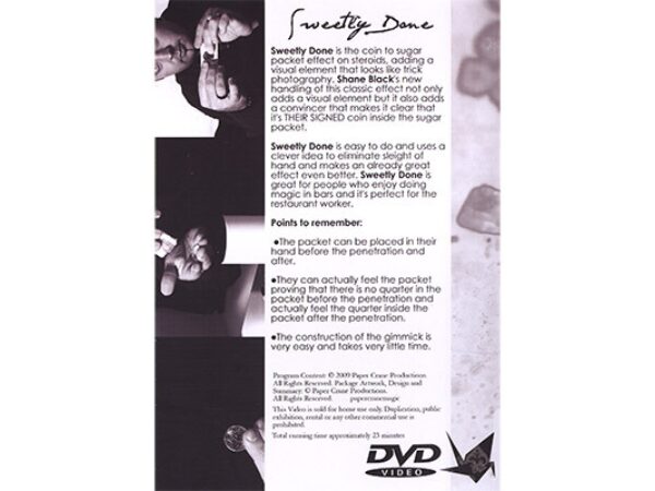 Sweetly Done by Shane Black - DVD