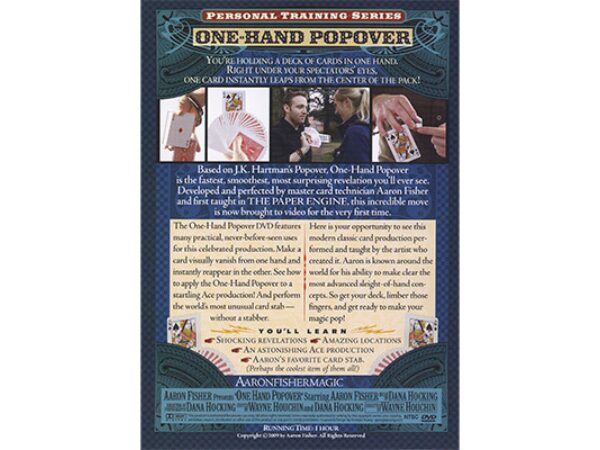 One-Hand Popover by Aaron Fisher - DVD