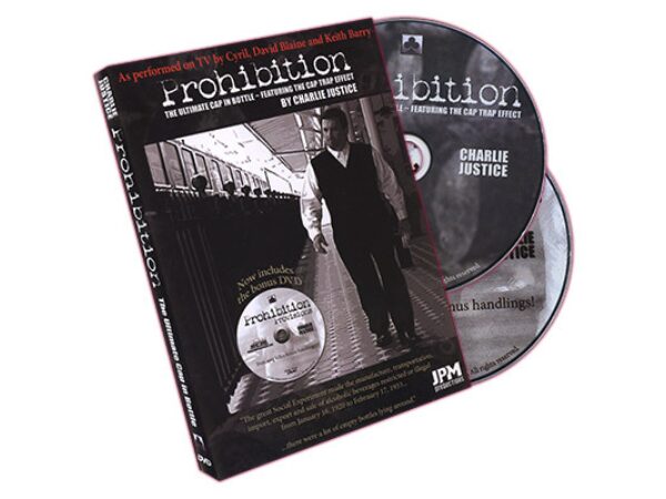 Prohibition 2.0 (2 DVD Set) by Charlie Justice and Jeff Pierce - DVD