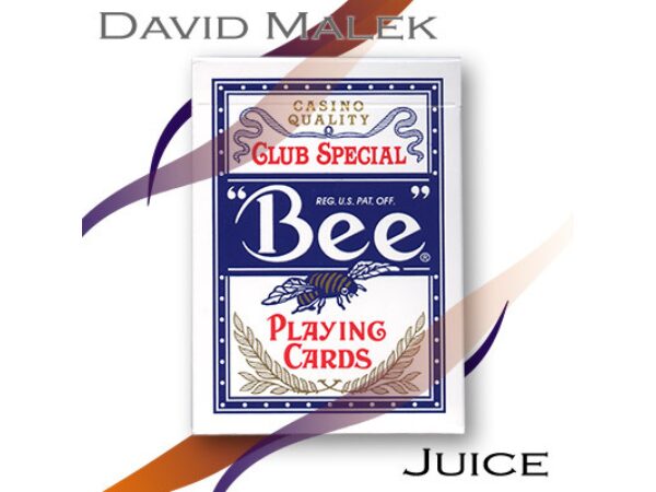 Marked Deck (Blue Bee Style, Juice) by David Malek - Trick