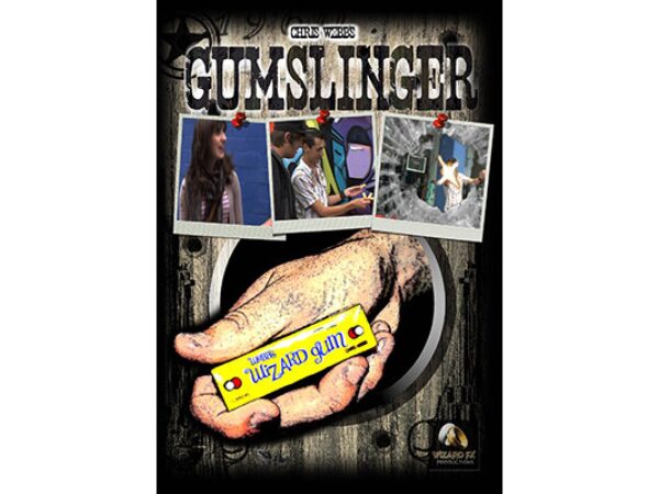 GumSlinger (DVD and Gimmick) by Chris Webb and World Magic Shop - DVD