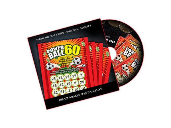 Powerball 60 (DVD, Gimmick, UK Lotto) by Richard Sanders and Bill Abbott - DVD