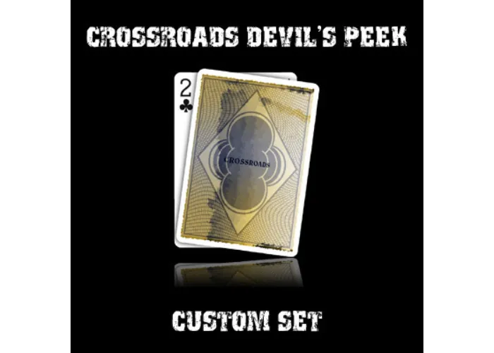 Crossroads Devil's Peek set in USPCC stock (with instructions) by Ben Harris - Trick