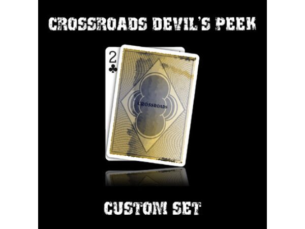 Crossroads Devil's Peek set in USPCC stock (with instructions) by Ben Harris - Trick