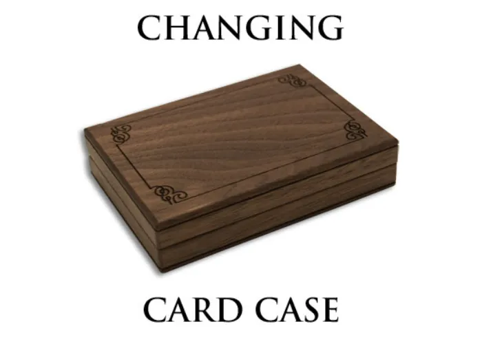 Changing Card Case (Gimmicks and Online Instruction) by Mikame - Trick