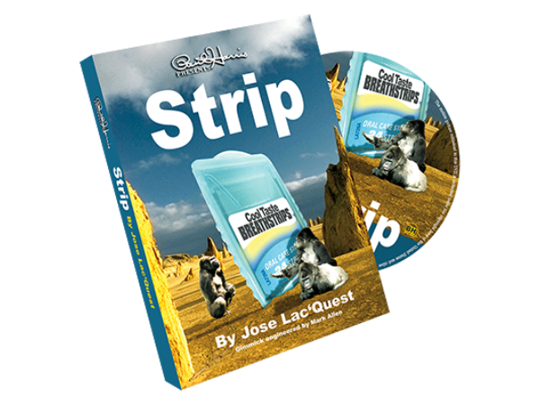 Paul Harris Presents Strip (with Gimmick) by Jose LaC'Quest - DVD