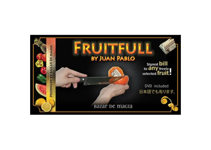 Fruitfull by Juan Pablo - DVD