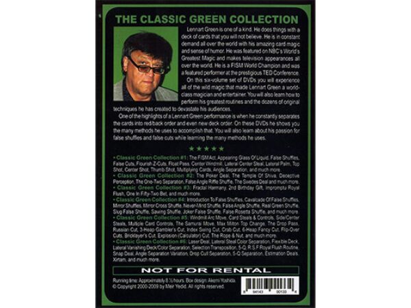 Lennart Green Classic Green Collection 6-Disc Set - DVD