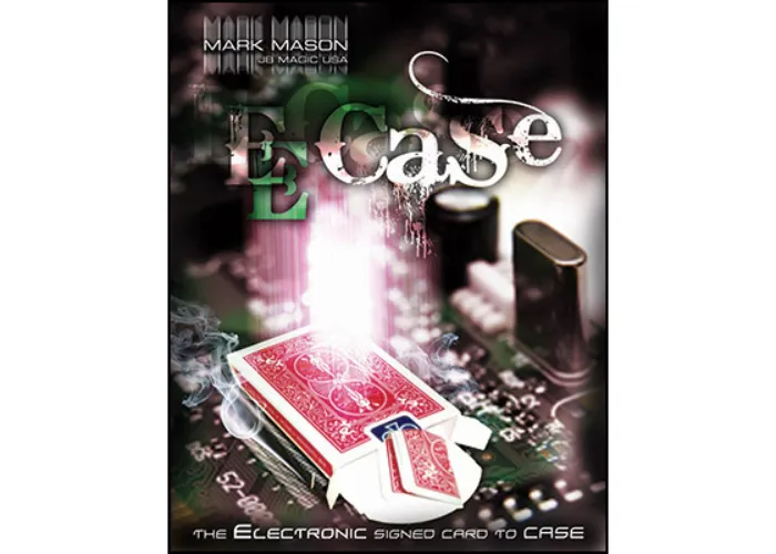 E-Case (Red) by Mark Mason and JB Magic - DVD