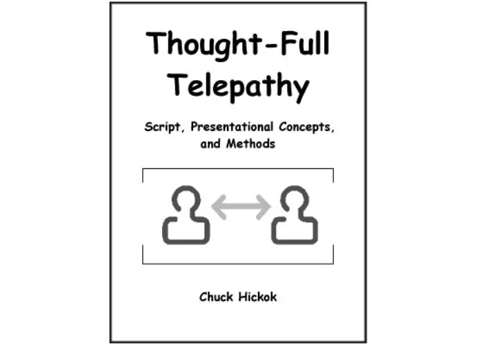 Thought-Full Telepathy by Chuck Hickok - Book