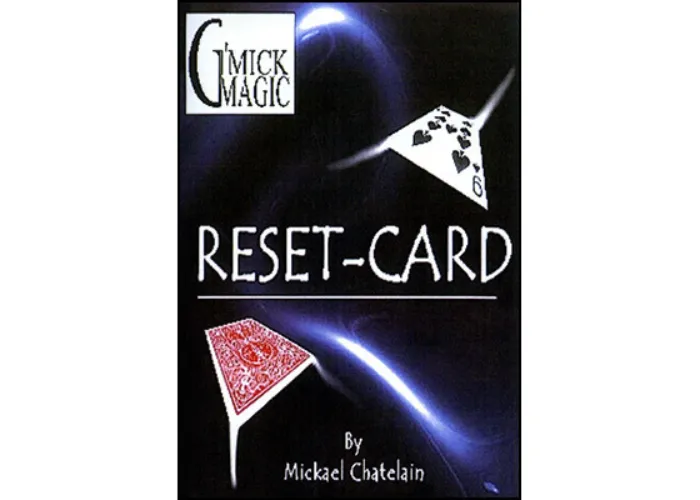 Reset Card (BLUE) by Mickael Chatelain - Trick