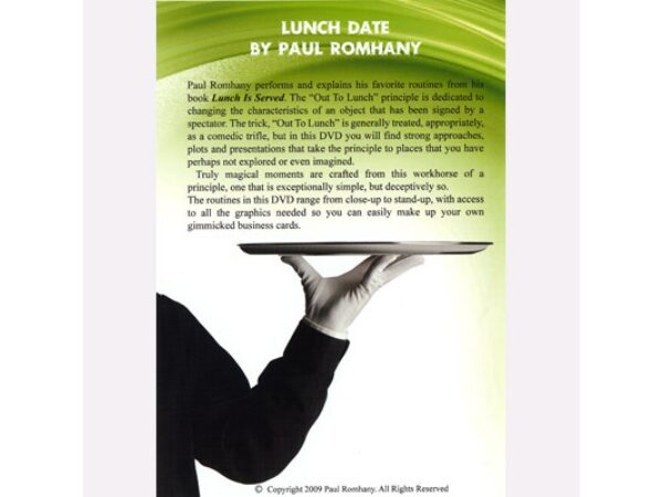 Lunch Date by Paul Romhany - DVD