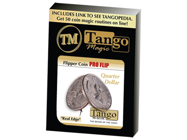 Flipper coin Pro Flip Quarter dollar (D0105) by Tango