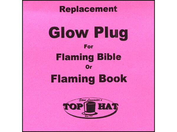 REPLACEMENT Glo Plug for Flaming Book/Bible - Trick