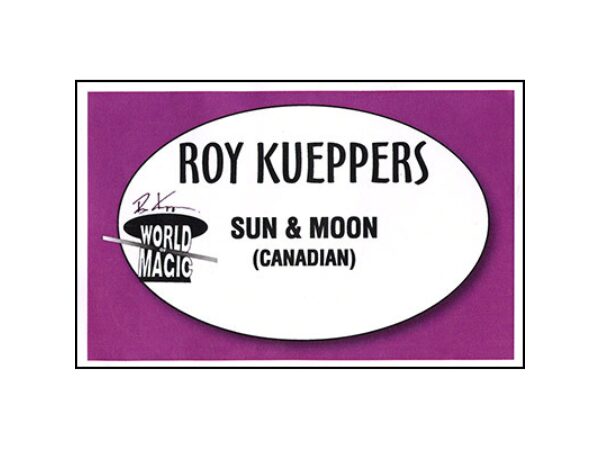 Sun & Moon Loonie/Twoonie by Roy Kueppers - Trick